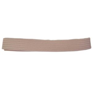 "Pink ballet character shoe elastics for dancers, designed for a secure fit and comfort"