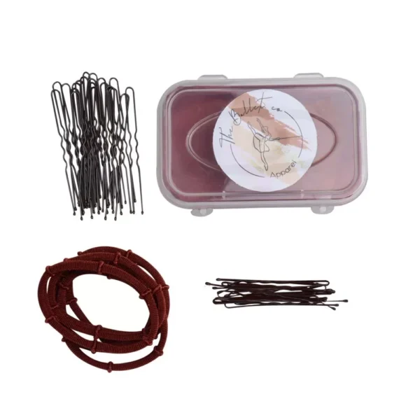 "Small hair clip box set for girls, featuring colorful hair accessories perfect for styling and organizing hair clips"
