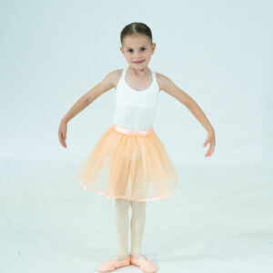 Rental - Leotard, Leotard Thin Strap, White