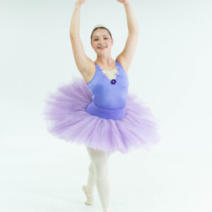 Rental - Leotard, Flower Leotard, Lilac